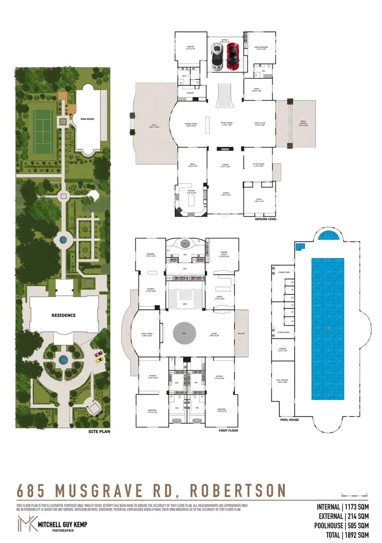Floorplan of Homely rural property listing, 685 Musgrave Road, Robertson QLD 4109
