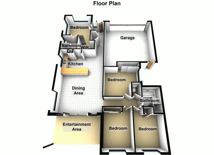 Floorplan of Homely house listing, 4 Grace Court, Heritage Park QLD 4118