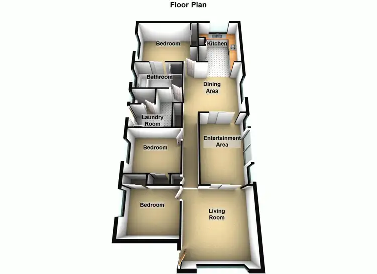 Floorplan of Homely house listing, 7 Buttercup Close, Meadowbrook QLD 4131