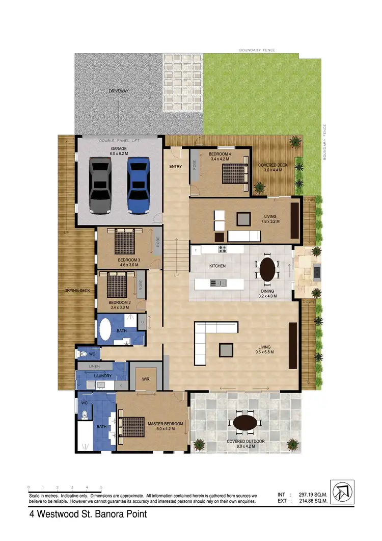Floorplan of Homely house listing, 4 Westwood Street, Banora Point NSW 2486