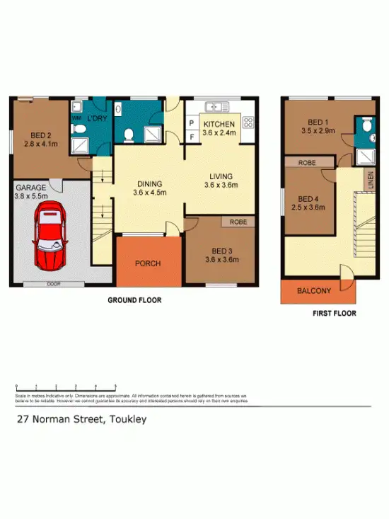 Floorplan of Homely house listing, 27 Norman Street, Toukley NSW 2263
