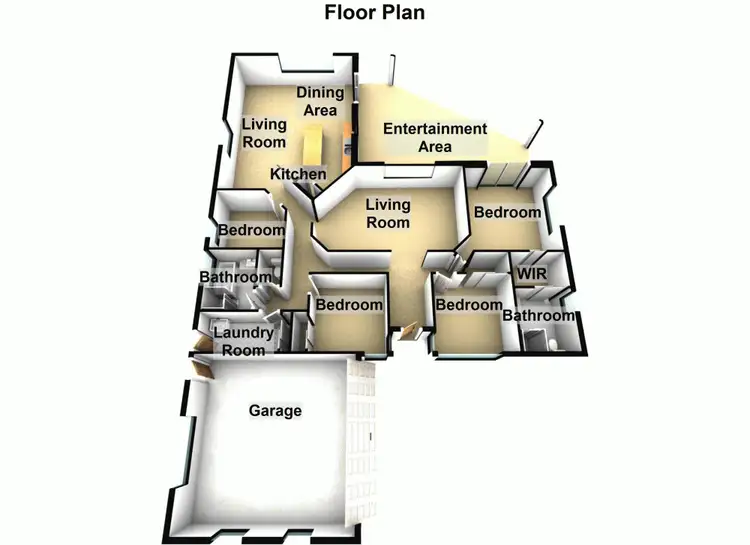 Floorplan of Homely house listing, 101 Boxer Avenue, Shailer Park QLD 4128