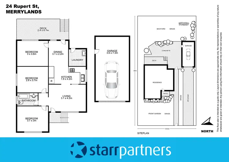 Floorplan of Homely house listing, 24 Rupert Street, Merrylands NSW 2160