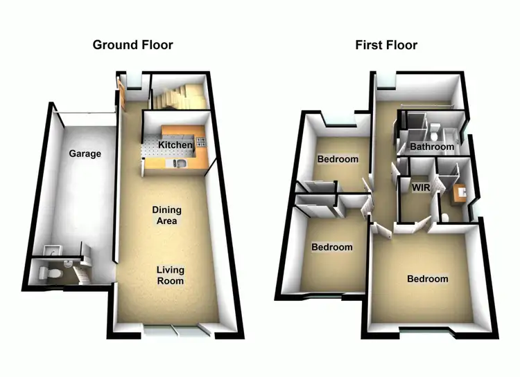 Floorplan of Homely townhouse listing, z11/23 Garfield Road, Woodridge QLD 4114