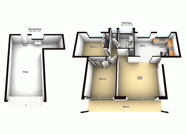 Floorplan of Homely unit listing, 2/79 Jellicoe Street, Coorparoo QLD 4151
