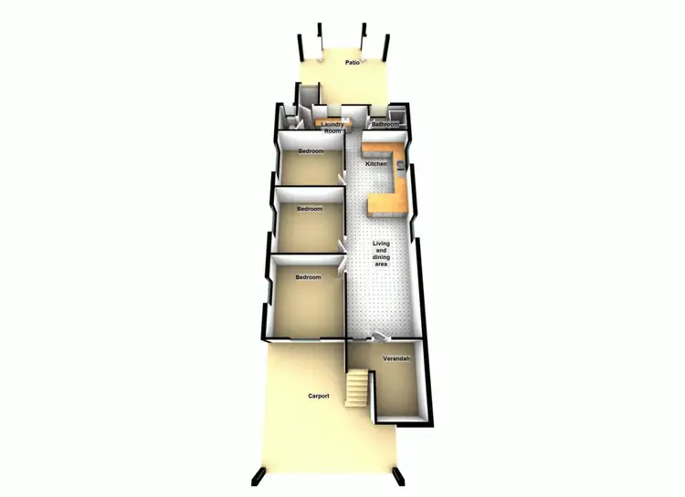 Floorplan of Homely house listing, 20 Porpoise Parade, Deception Bay QLD 4508