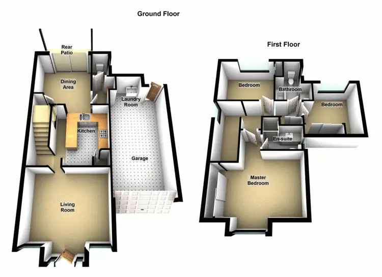 Floorplan of Homely townhouse listing, 3/22 Dasyure Place, Wynnum West QLD 4178
