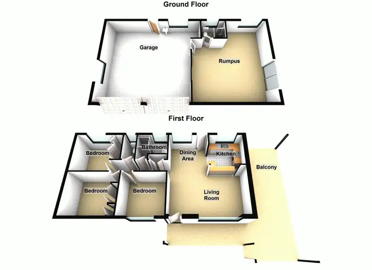 Floorplan of Homely house listing, 56 Polaris Avenue, Kingston QLD 4114