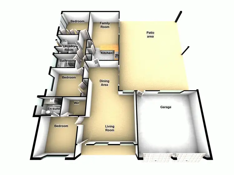 Floorplan of Homely house listing, 8 Elkington Street, Nudgee QLD 4014