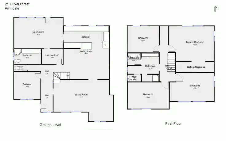 Floorplan of Homely house listing, 21 Duval Street, Armidale NSW 2350