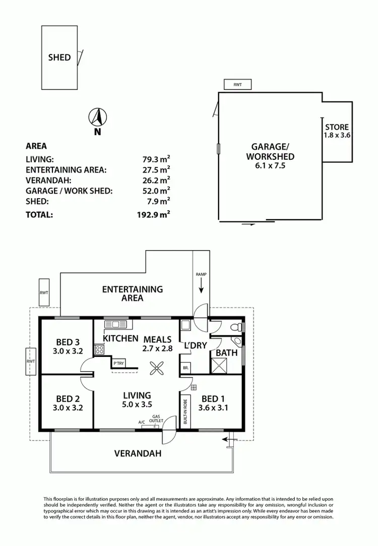 Floorplan of Homely house listing, 20 Deykin Street, Goolwa Beach SA 5214