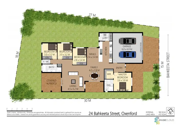 Floorplan of Homely house listing, 24 Bahkeeta Street, Oxenford QLD 4210