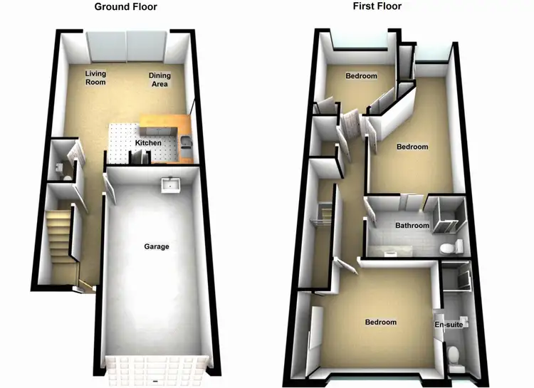 Floorplan of Homely townhouse listing, 5/740 Wynnum Road, Morningside QLD 4170