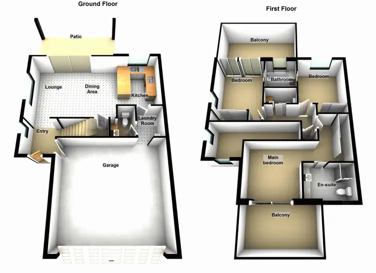 Floorplan of Homely house listing, 20/3 Swordgrass Court, Kallangur QLD 4503