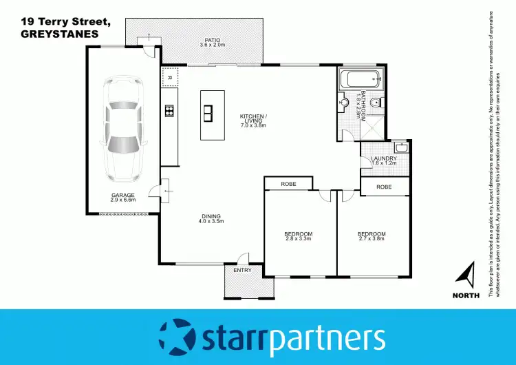 Floorplan of Homely house listing, 19 Terry Street, Greystanes NSW 2145
