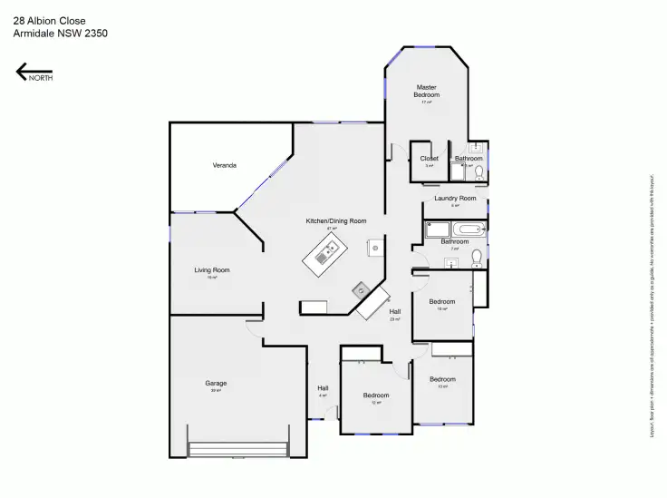 Floorplan of Homely house listing, 28 Albion Close, Armidale NSW 2350