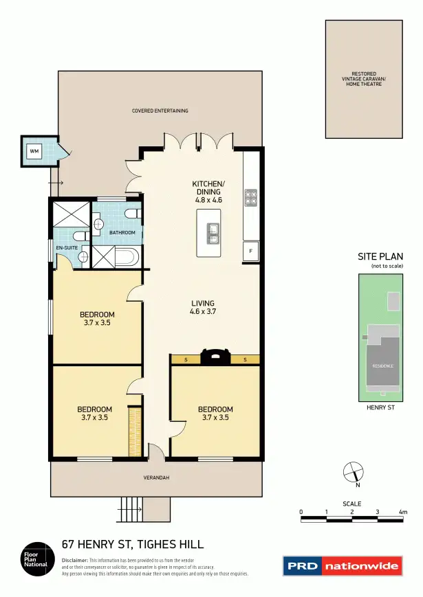 Floorplan of Homely house listing, 67 Henry Street, Tighes Hill NSW 2297