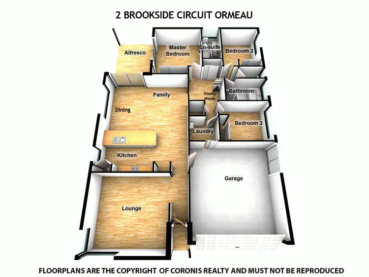 Floorplan of Homely house listing, 2 Brookside Circuit, Ormeau QLD 4208