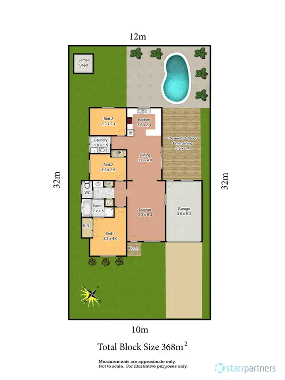 Floorplan of Homely house listing, 62A Bounty Crescent, Bligh Park NSW 2756