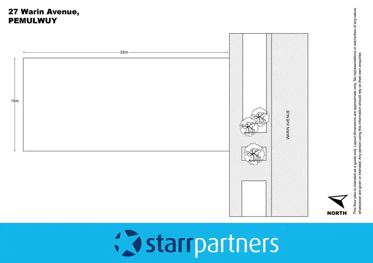 Floorplan of Homely land listing, 27 Warin Avenue, Pemulwuy NSW 2145