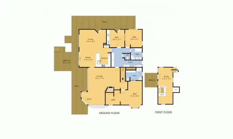 Floorplan of Homely rural property listing, 1909 Hamilton H'way, Inverleigh VIC 3321