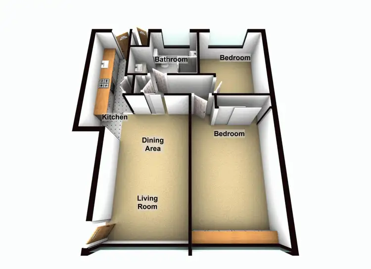 Floorplan of Homely house listing, 8/6 Riverview Terrace, Hamilton QLD 4007