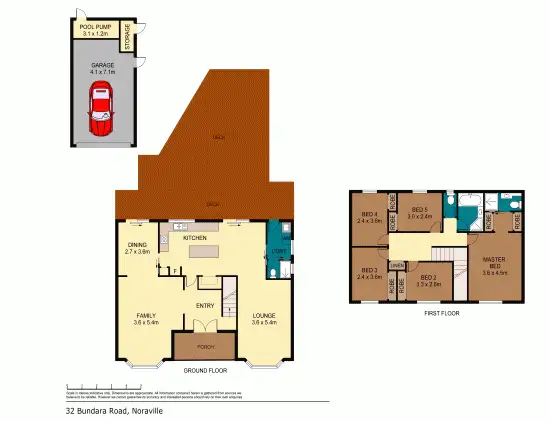 Floorplan of Homely house listing, 32 Bundara Road, Noraville NSW 2263