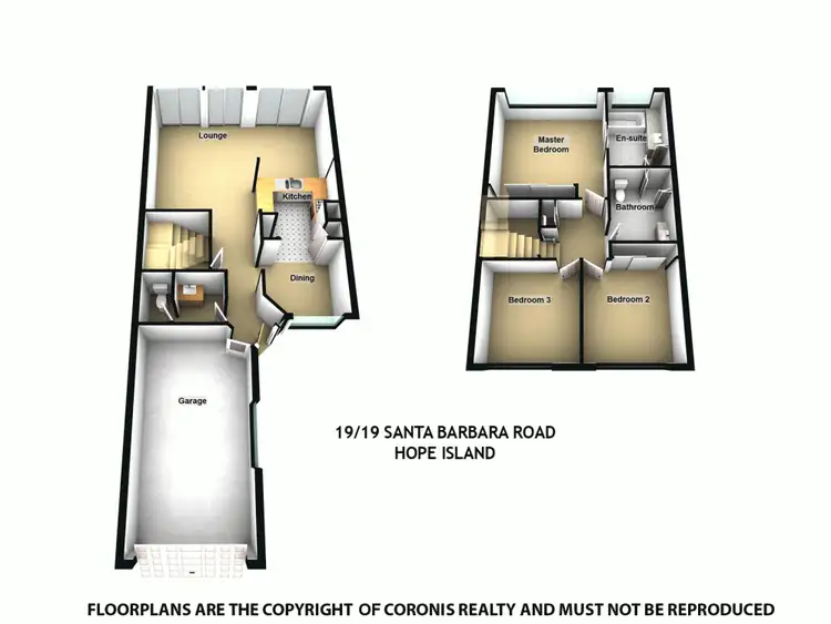 Floorplan of Homely unit listing, z19/19 Santa Barbara Road, Hope Island QLD 4212