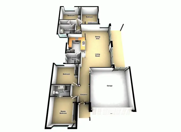 Floorplan of Homely house listing, 68 Freshwater Drive, Berrinba QLD 4117