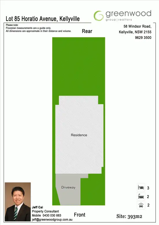 Floorplan of Homely house listing, Lot 85 Horatio Avenue, Kellyville NSW 2155