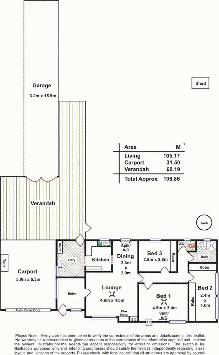 Floorplan of Homely house listing, 11 Manningford Road, Elizabeth South SA 5112