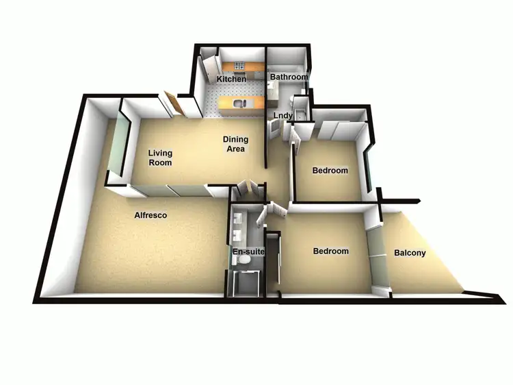 Floorplan of Homely unit listing, 13/29 Pretoria Street, Zillmere QLD 4034
