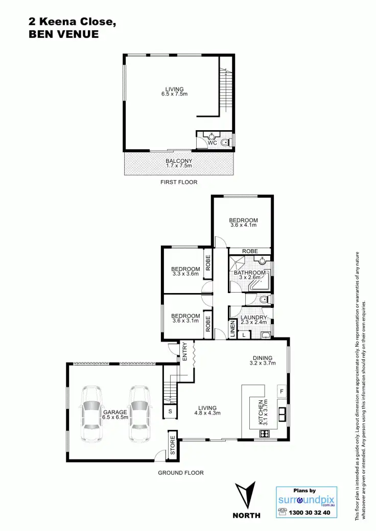 Floorplan of Homely house listing, 2 Keena Close, Armidale NSW 2350