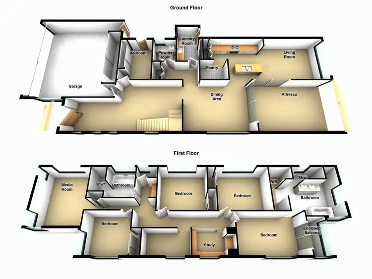 Floorplan of Homely house listing, 10 Lower Brighton Terrace, Sandgate QLD 4017