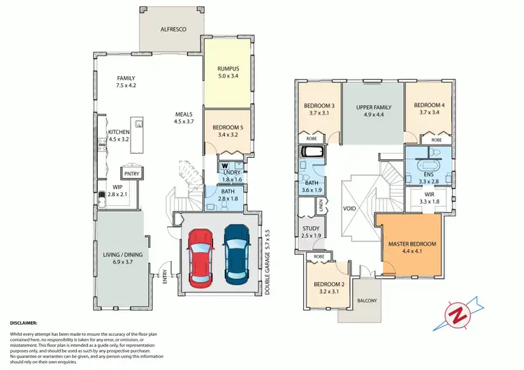 Floorplan of Homely house listing, 183 Ridgeline Drive, The Ponds NSW 2769