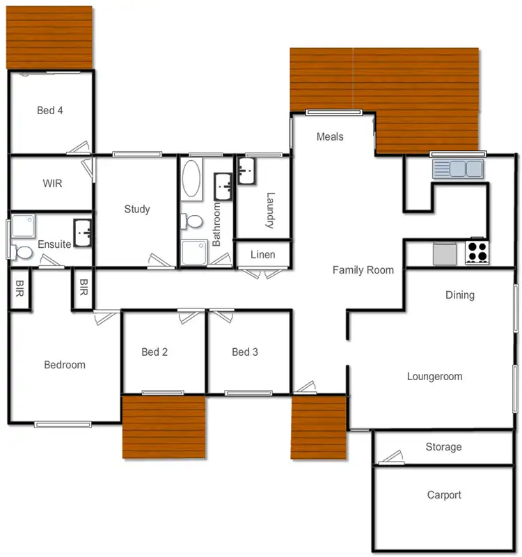 Floorplan of Homely house listing, 31 Links Road, Yass NSW 2582