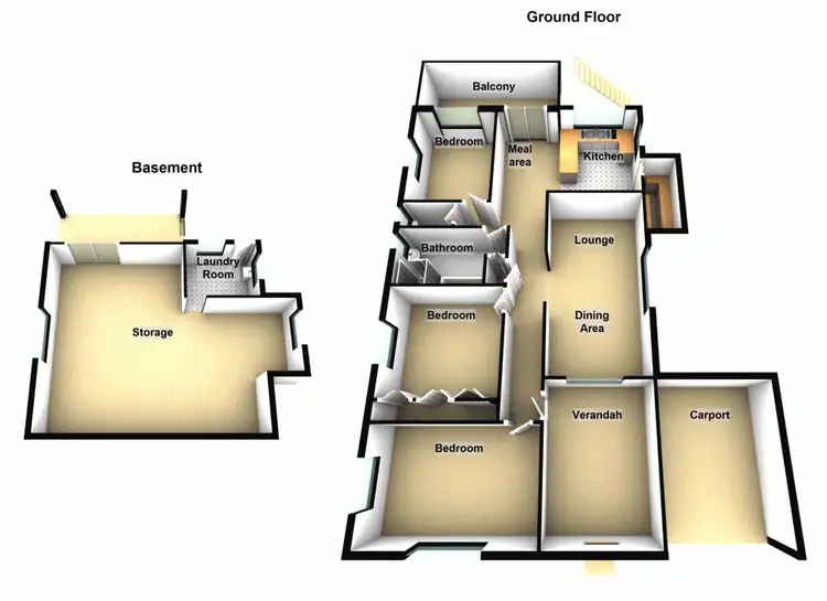 Floorplan of Homely house listing, 21 Viney Street, Chermside West QLD 4032