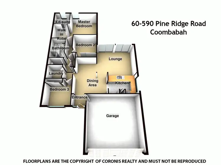 Floorplan of Homely unit listing, 60/590 Pine Ridge Road, Coombabah QLD 4216