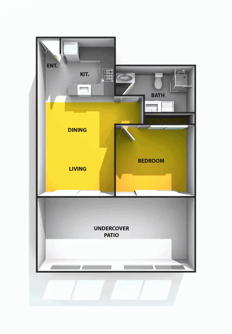 Floorplan of Homely apartment listing, 2/592 Ann Street, Fortitude Valley QLD 4006