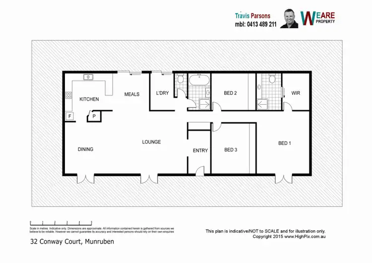 Floorplan of Homely rural property listing, 32-34 Conway Court, Munruben QLD 4125