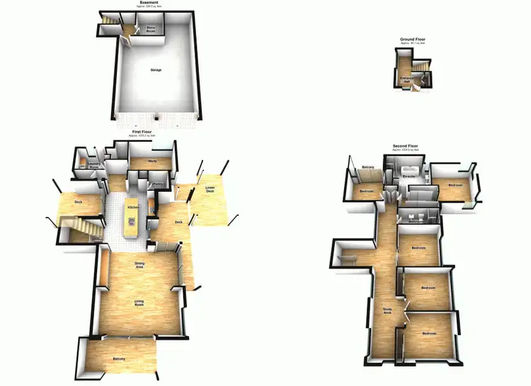 Floorplan of Homely house listing, 77 Gracemere Street, Newmarket QLD 4051