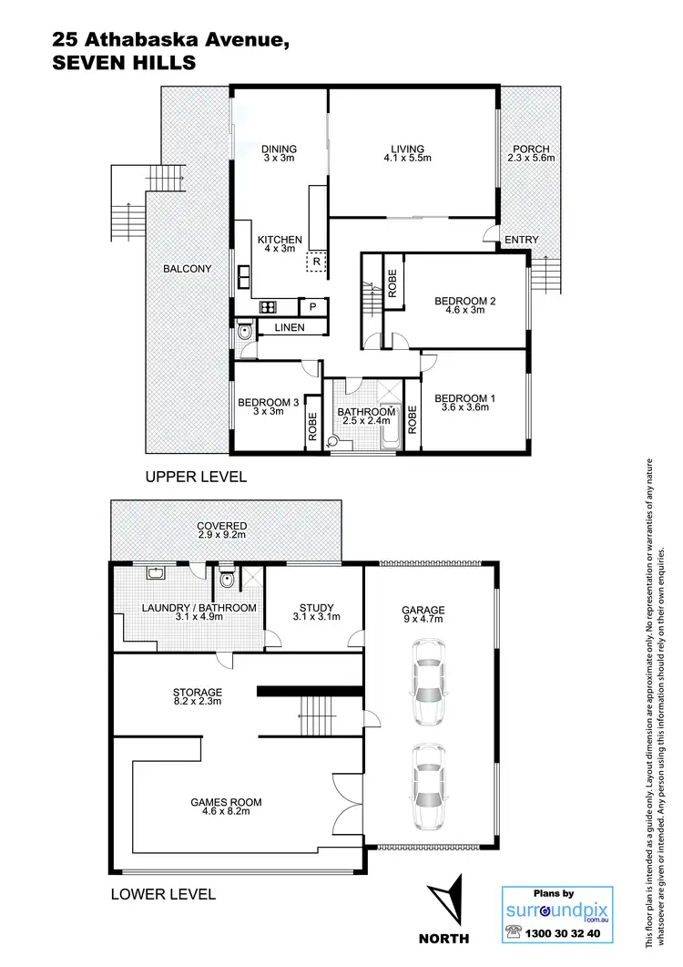 Floorplan of Homely house listing, 25 Athabaska Avenue, Seven Hills NSW 2147