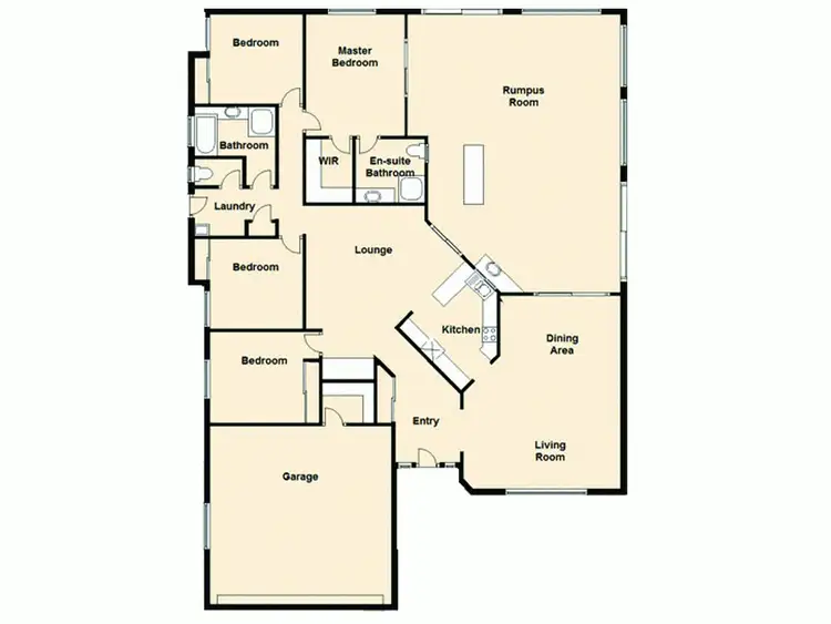 Floorplan of Homely house listing, 5 Par Court, Caboolture QLD 4510