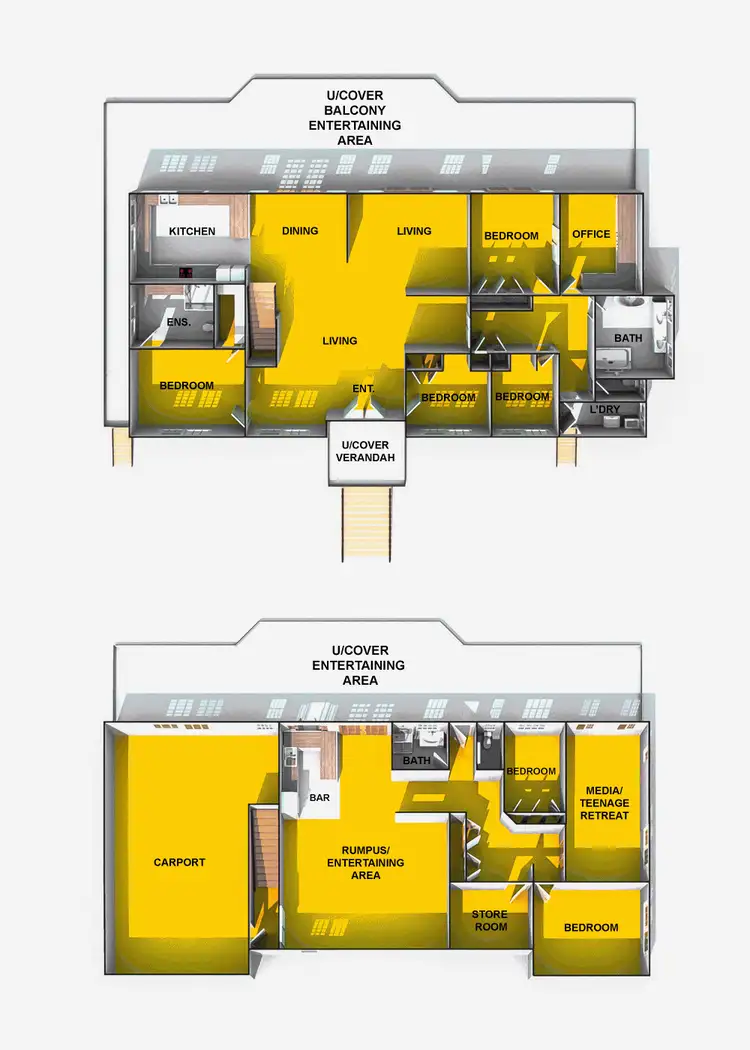 Floorplan of Homely house listing, 19 Sanctuary Drive, Forest Glen QLD 4556