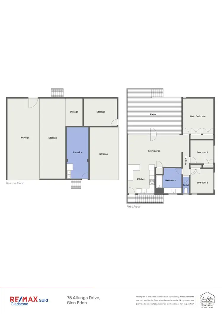 Floorplan of Homely house listing, 75 Allunga Drive, Glen Eden QLD 4680