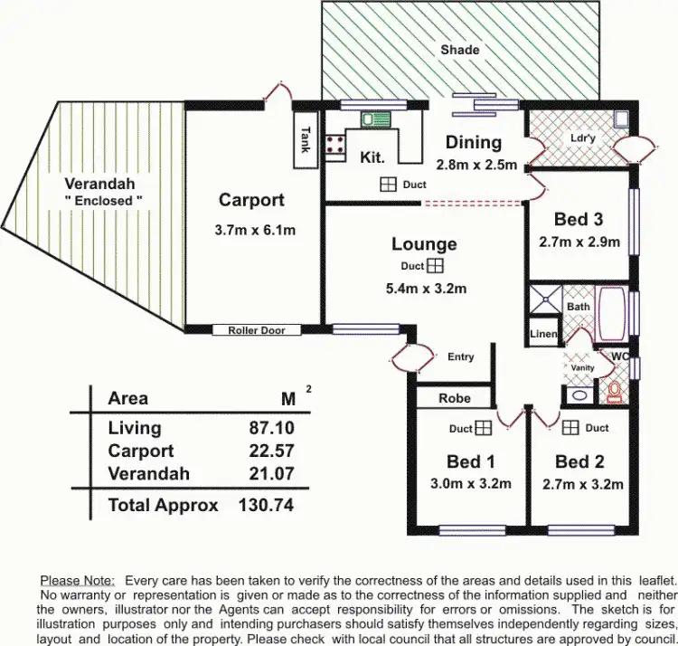 Floorplan of Homely house listing, 10 Sterling Court, Smithfield Plains SA 5114