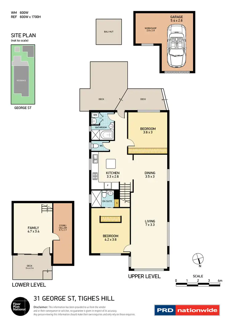 Floorplan of Homely house listing, 31 George Street, Tighes Hill NSW 2297