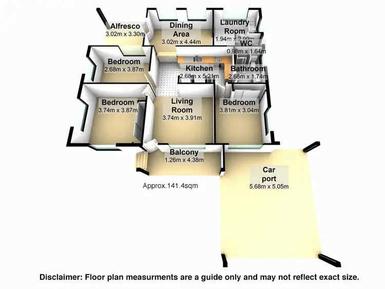Floorplan of Homely house listing, 47 Hellen Street, Bald Hills QLD 4036