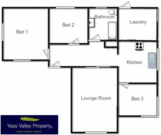 Floorplan of Homely house listing, (A)20 Browne Street, Yass NSW 2582