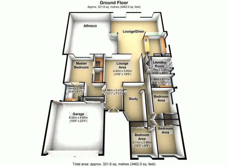 Floorplan of Homely house listing, 213 - 215 Spinebill Drive, Greenbank QLD 4124